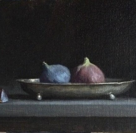 'Figs and Tarnished Silver ' by artist Sarah Margaret Gibson